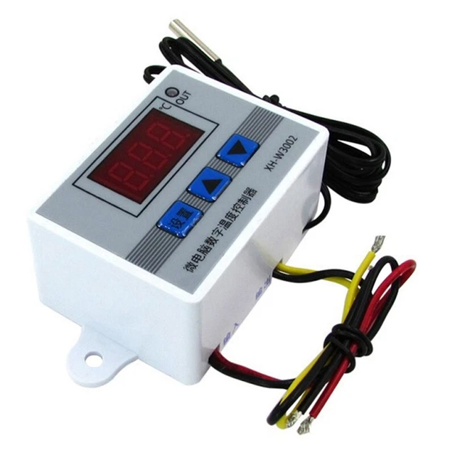 XH-W3002 Microcomputer Termostato Digitale 12V 120W con Sonde Selezione Raffreddamento G2D9