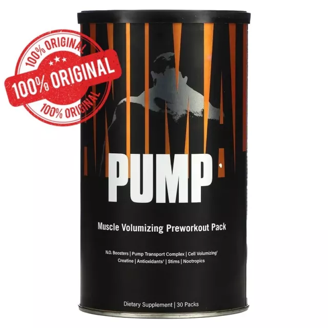 Animal Bomba Músculo Volumizing Preworkout Pack 30 Paquete