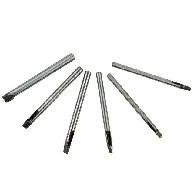 Punzonatrice forata forma ovale must have per progetti in pelle fai da te 2 mm forata