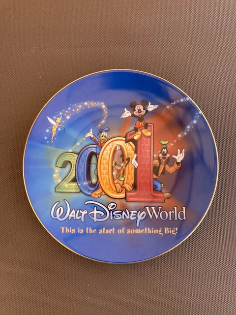WALT DISNEY WORLD 2001 Collector Plate This Is the Start of Something ...