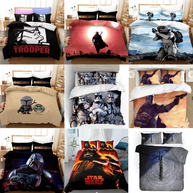Star Wars Collection Single/Double/Queen/King Bed Quilt Cover Set #2