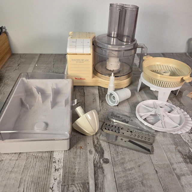 food processor moulinex juicer old