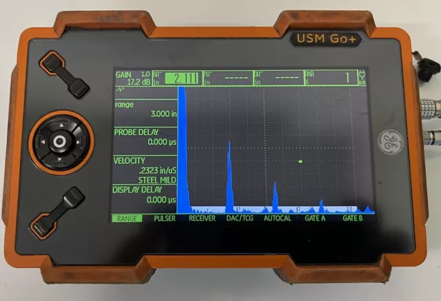 GE - USM GO+ Standard (DAC , AWS) Ultrasonic Flaw Detector - Ultrasonic Testing