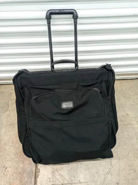 TUMI Bi-Fold 38" Rolling Garment Bag Luggage Ballistic Nylon. No Shoulder Strap