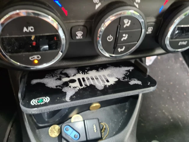 JPYDFI Supporto Magnetico Per Jeep Renegade 2015-2023 - Porta Cellulare Da Presa Aria Con Rotazione 360°