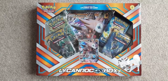 Pokemon Lycanroc GX Box Brand New and Sealed