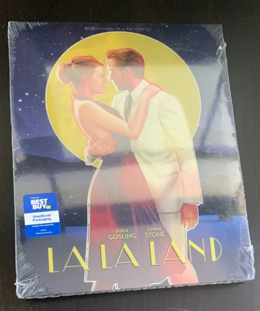 La La Land-Best Buy Exclusive 4K Uhd Bluray Steelbook *Read Description! Sealed*