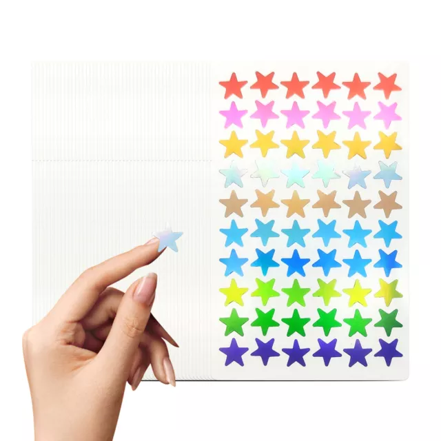 3000pcs Star Sticker Assorted Color SelfHome School For Kids Reward