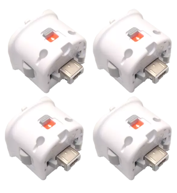 original Nintendo Wii Motion Plus Adapter für Wii Remote in Weiß oder Hülle.
