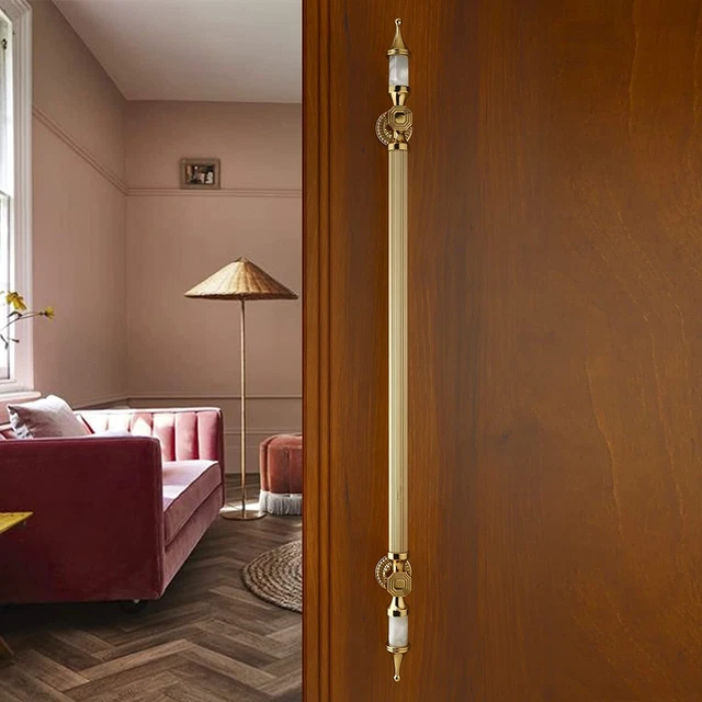 24 Inch Main Door Handle Pull Handles for All The Doors (Pack of 1, Gold Finish)