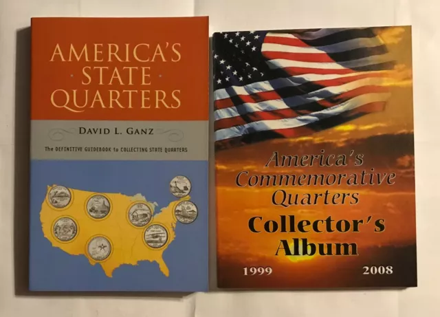 1999-2008 Commemorative Quarters Coin Folder & America's State Quarters Book