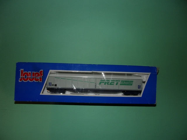 Wagon Jouef à Portes Coulissantes FRET SNCF 672900 – Échelle HO – Neuf Sous Blister