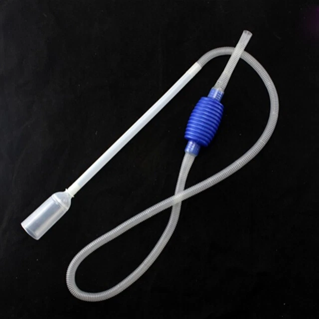 NEW INSTANT GRAVEL CLEANER SYPHON AQUARIUM FISH TANK VACUUM HAND PUMP
