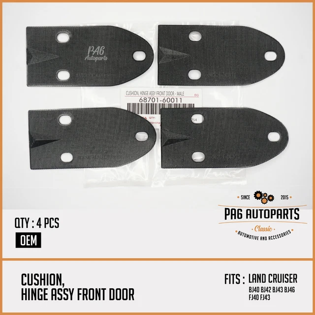 Pair Brown Windows Crank Handle For Land Cruiser FJ40 FJ43 FJ45 BJ40
