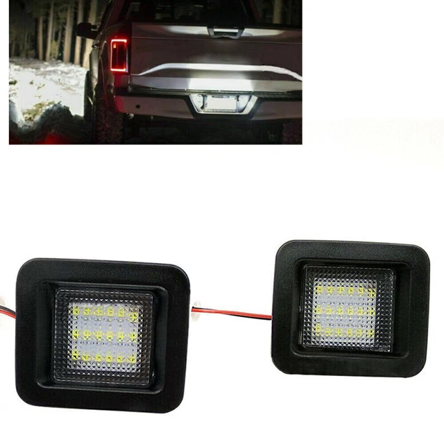 18SMD LED Rear License Plate Light Tail Lamp For Ford F150 Raptor 2015-2018 2017