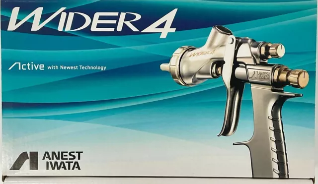 Anest Iwata WIDER4-12J2 Center Cup Gravity Spray Gun 1.2mm (Cup Sold Separately)