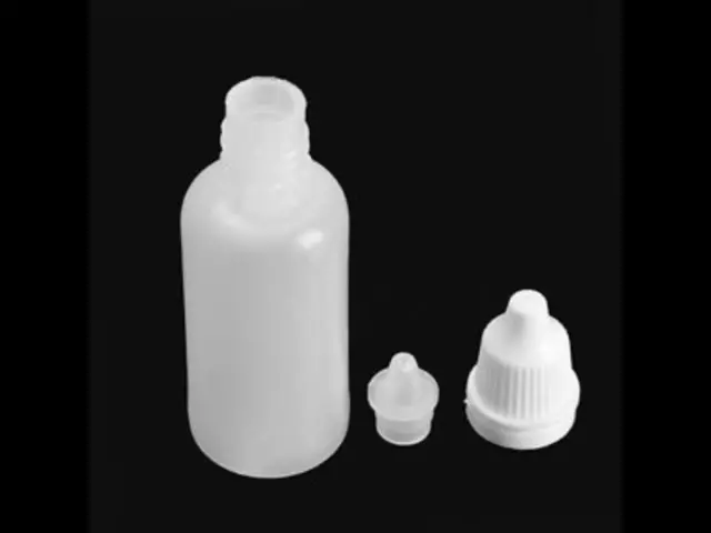 6 x 10ml EMPTY SQUEEZE PUFFER BOTTLES ideal for glitter 2