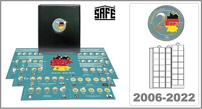 Album de pièces Allemand Etats Fédéraux 2006 - 2022 Safe 7345 Premium