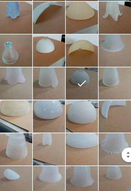 IMIKEYA Paralumi in Plastica Per Lampada Da Tavolo e Da Scrivania
