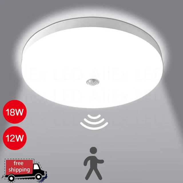 12-18W LED Deckenlampe mit Bewegungsmelder Sensor Deckenleuchte Flurlampe Lampe