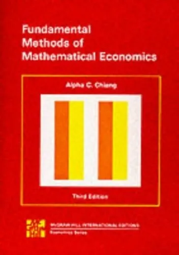 Fundamental Methods of Mathematical Economics 3/e by Chiang, Alpha C. Hardback