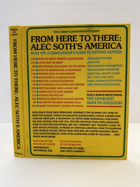 Siri Engberg / FROM HERE TO THERE ALEC SOTH'S AMERICA 1st Edition 2010