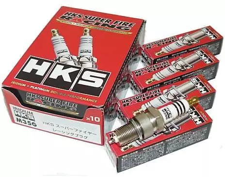 HKS Iridium Spark Plug Set (Heat Grade 8) - fits Mitsubishi Evo 9