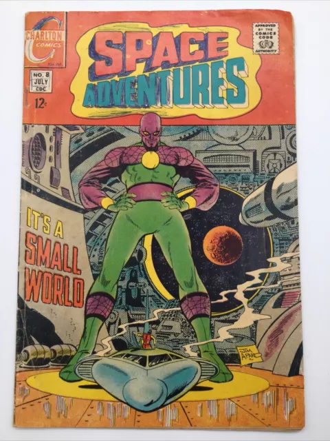 Space Adventures No. 8 Charlton Silver Age Comics 1969