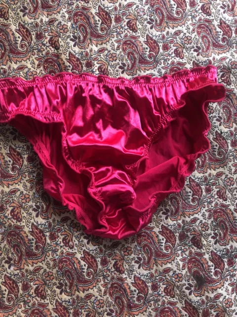 Women's Lace Silk Satin Panties Ladies Lingerie Underwear Knickers Briefs  L-2XL