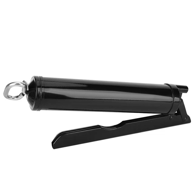 Kit de pistola de grasa de aire de 400CC palanca bien sellada pistola de grasa de acción con punta y plana