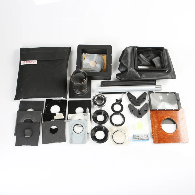 Lot of Assorted Brands Large Format Camera Accessories (Untested)