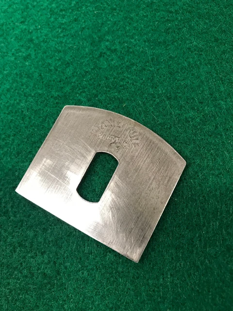Orig. STANLEY Plane Parts- 2 1/8" Cutter for No. 51 Spoke Shave - Early "J" Logo