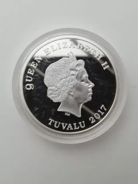 Queen Elizabeth Remember Pearl Harbor 2017 Commemorative Coin 99% Silver-Plated