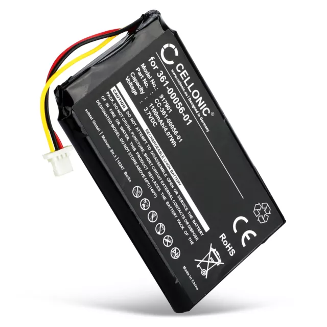 Akku für Garmin Nüvi 53LMT Nüvi 2699LMT-D Nüvi 2689LMT Nüvi 2689 1100mAh