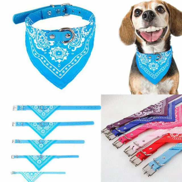 Animale Domestico Gatto Cane Bandana Collare Foulard Sciarpa per Cani