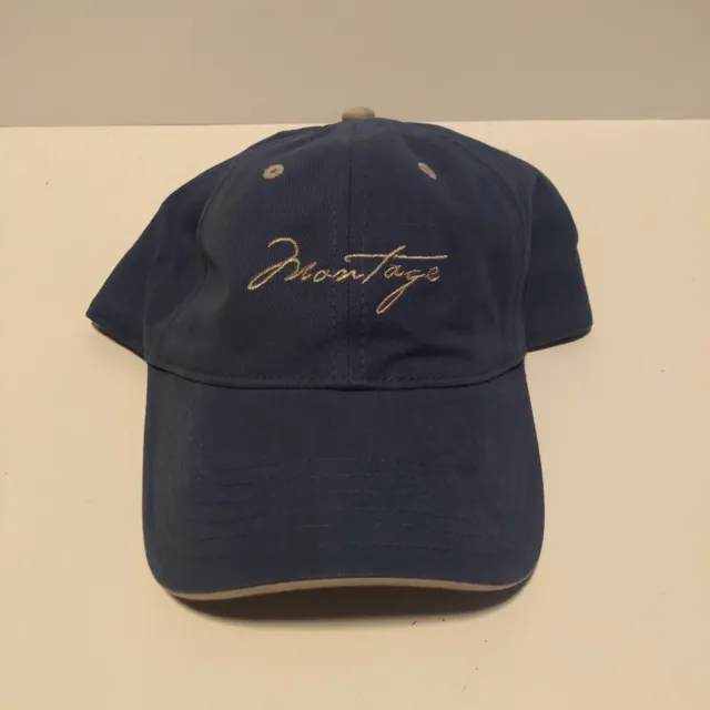 Montage Laguna Beach Hat Adult Adjustable Strapback Blue Baseball Cap Hotel