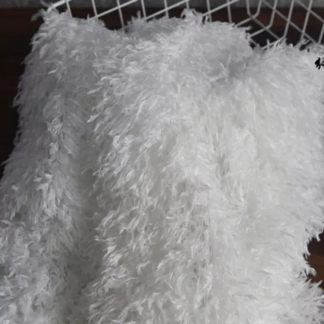 Furry Fluffy Fabric Faux Fur Backdrop Plush Soft Fleece Material