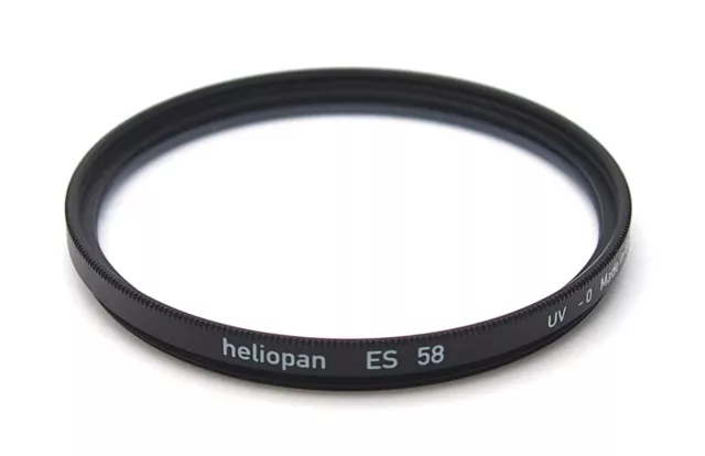 Heliopan ES 58 mm UV-0 Schraube im Filter - UK Händler