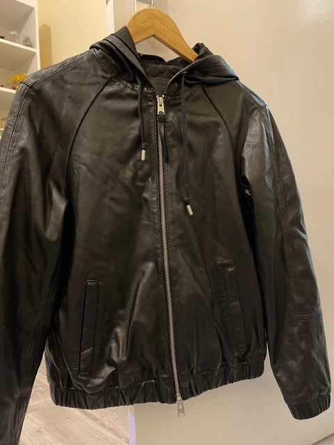 All saints deals nysa leather jacket