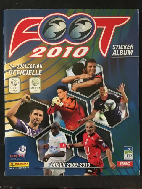 Album  Vide  Empty Album Leeralbum Panini Foot 2010 Mint Neuf