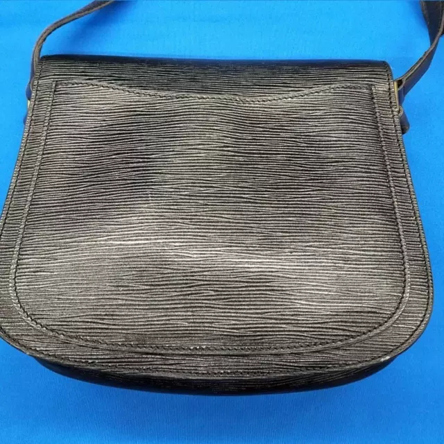 LOUIS VUITTON Epi Saint Cloud GM Noir M52192 Sac à bandoulière LV Ex++ 230516T 3