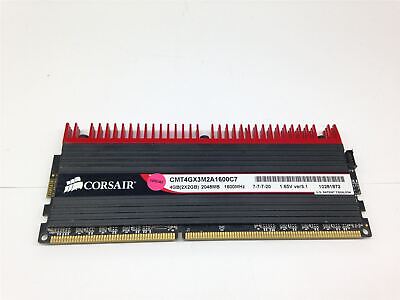 Corsair DDR3 2GB (1x2GB) 1600MHz CMT4GX3M2A1600C7 Occasion Testé Pas Complet Kit