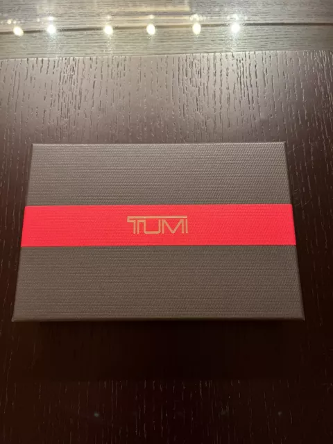 Tumi Belgen Cosmetic Pouch, Black, New with tags in a box
