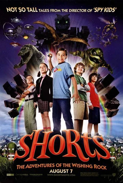 SHORTS vg 27x40 ORIGINAL D/S MOVIE POSTER