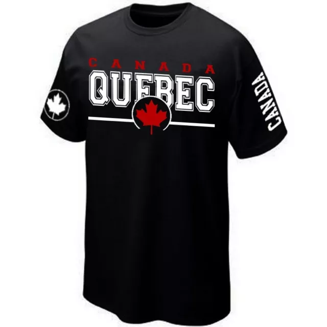 T-Shirt QUEBEC CANADA - Maillot ★★★★★★