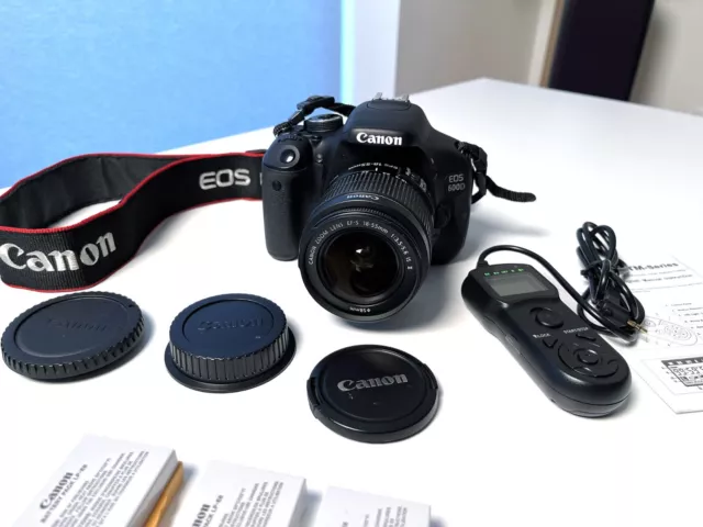 Canon EOS 600D Digital SLR Camera kit inc. EF-S 18-55mm IS II LENS + ACCESSORIES 2