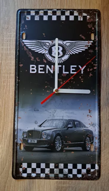 Blechschild BENTLEY ca.30 x 20 cm