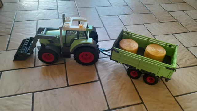 PLAYMOBIL : LOT grue du 3262 non complete et 2 tracteurs et 1 petite  remorque EUR 15,50 - PicClick FR