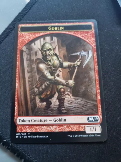 Mtg Magic The Gathering Card Mint Token Creature Goblin