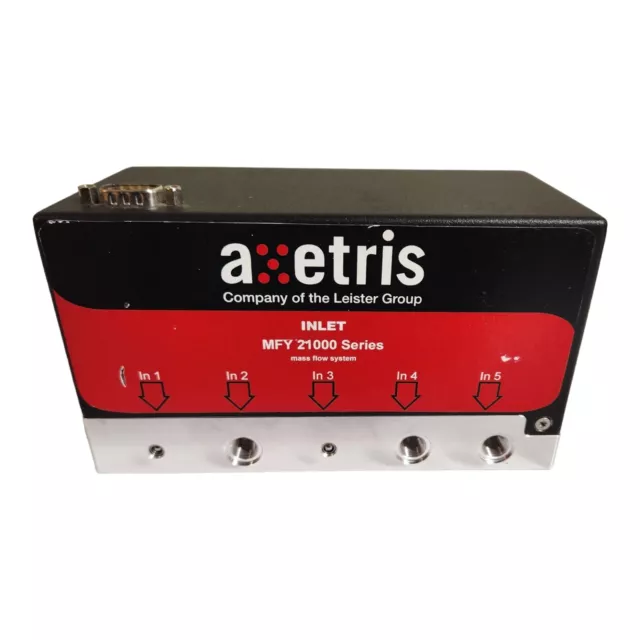 Axetris Leister Mass Flow System MFY 21000 Series Standalone Controller 602.653